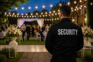 event security for wedding